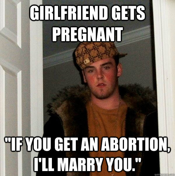 Girlfriend gets pregnant 