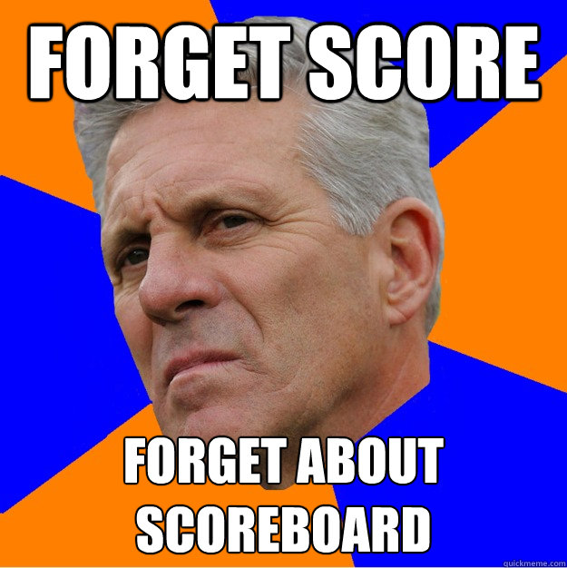 Forget Score Forget About Scoreboard  Uninformed Zook