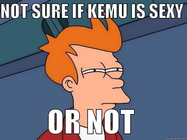 NOT SURE IF KEMU IS SEXY  OR NOT Futurama Fry
