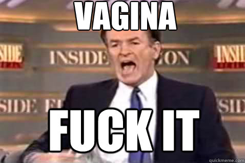 vagina Fuck it  Fuck It Bill OReilly