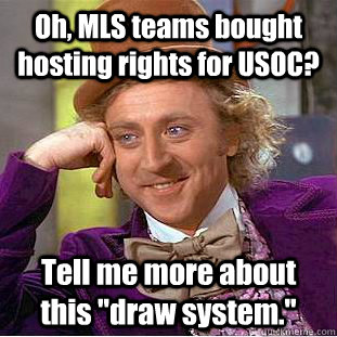 Oh, MLS teams bought hosting rights for USOC? Tell me more about this 