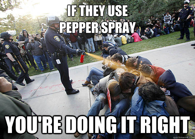 If They Use 
Pepper Spray You're Doing It Right - If They Use 
Pepper Spray You're Doing It Right  Misc