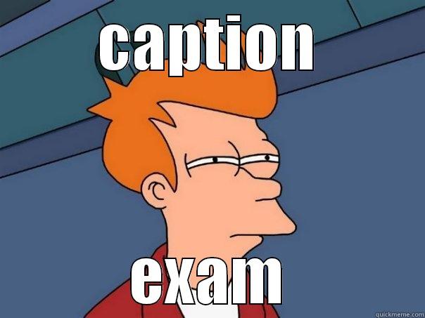 CAPTION EXAM Futurama Fry