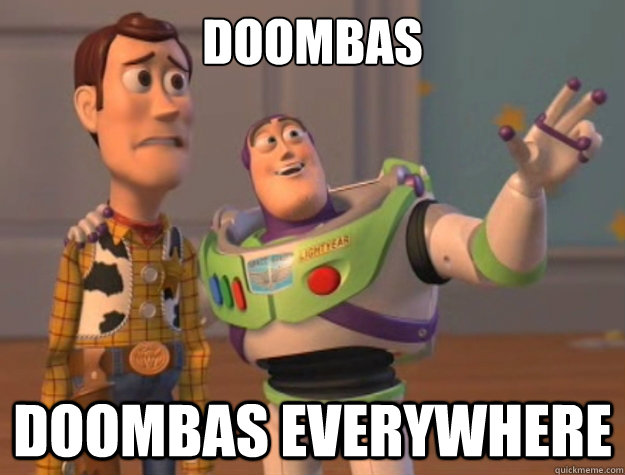 Doombas DoombaS EVERYWHERE  Sunburns Everywhere