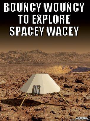 BOUNCY WOUNCY TO EXPLORE SPACEY WACEY   Misc