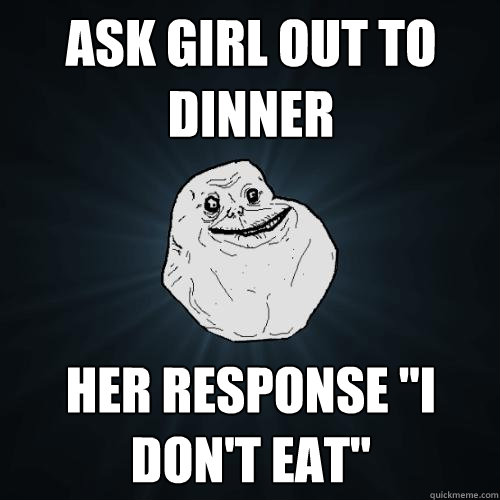 ask girl out to dinner her response 