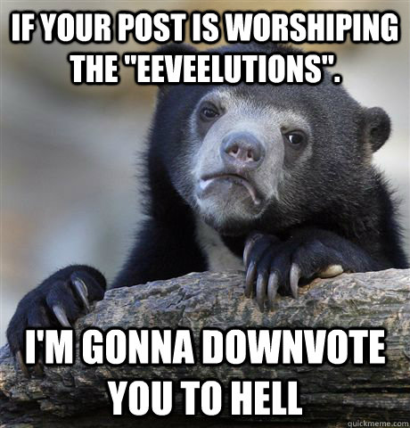 If your post is worshiping the 