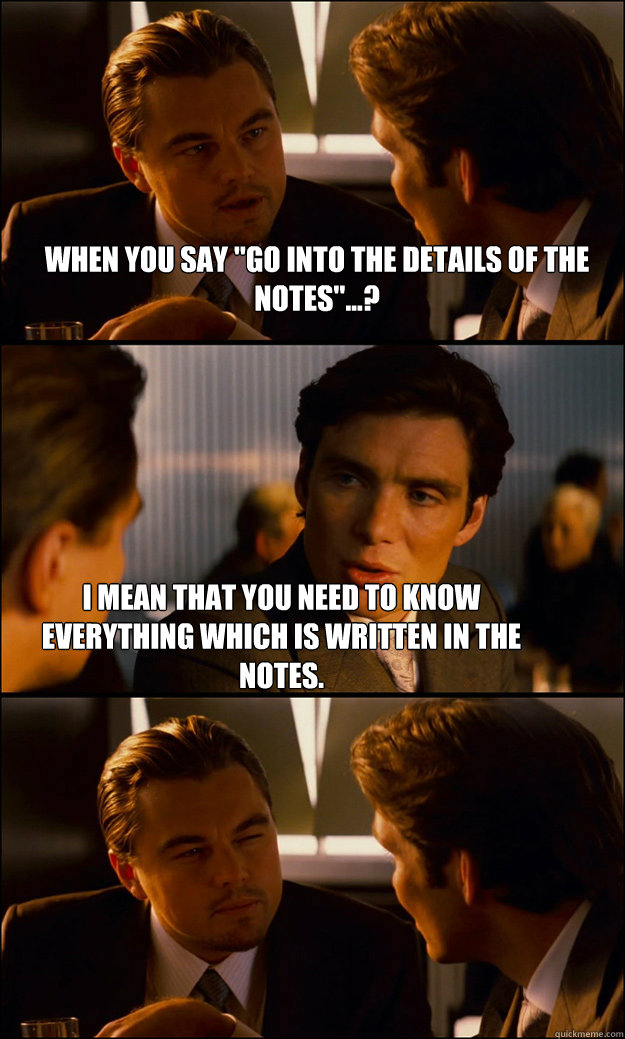 When you say 