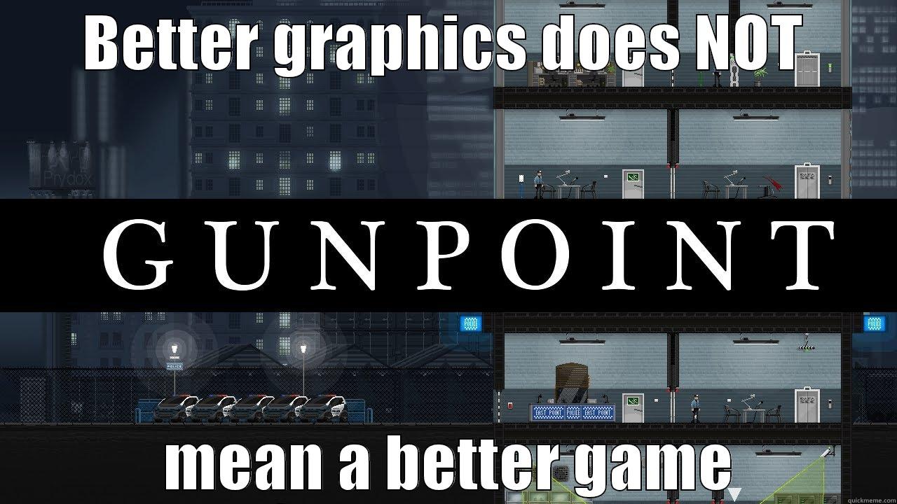 BETTER GRAPHICS DOES NOT  MEAN A BETTER GAME Misc