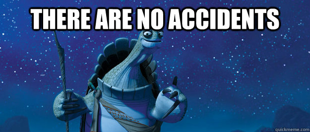 There are no accidents   