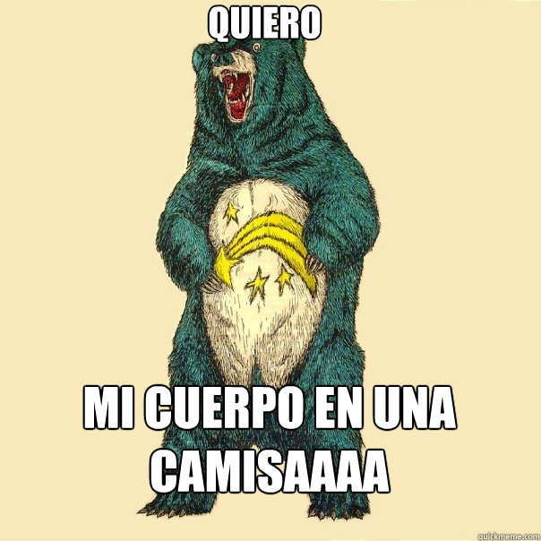 quiero  mi cuerpo en una camisaaaa  Insanity Care