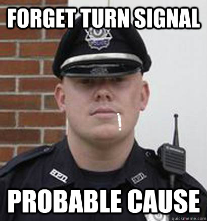 Forget turn signal probable cause  