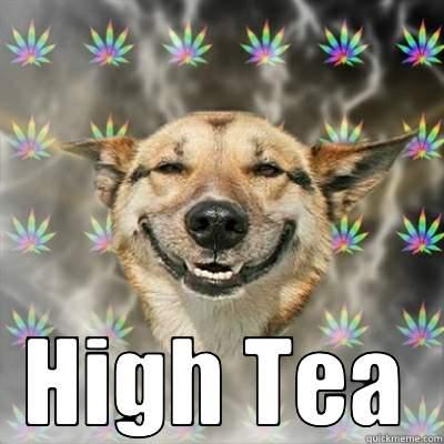 Teabags full of high -  HIGH TEA Stoner Dog