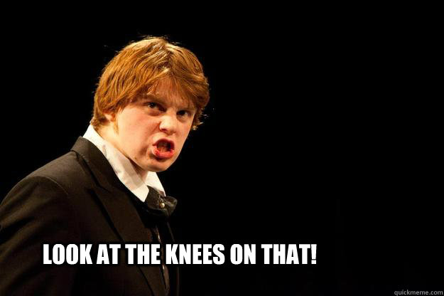 LOOK AT THE KNEES ON THAT! - LOOK AT THE KNEES ON THAT!  Misc