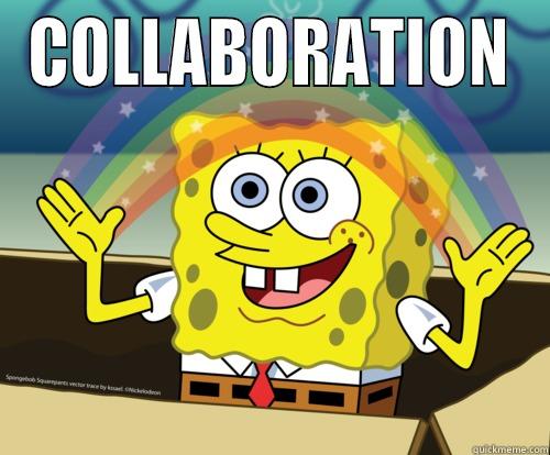 COLLABORATION  Spongebob rainbow