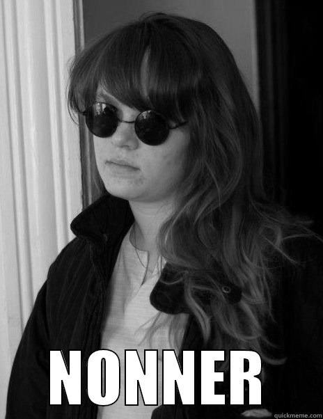 Mary is a nonner -  NONNER Misc