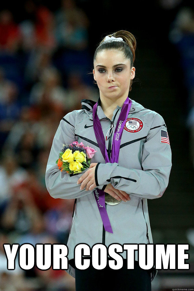  Your costume  Unimpressed McKayla