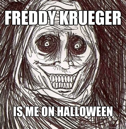 Freddy Krueger Is me on halloween  Shadowlurker