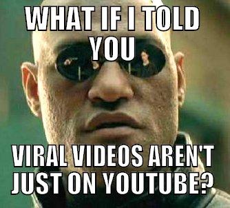 WHAT IF I TOLD YOU VIRAL VIDEOS AREN'T JUST ON YOUTUBE? Matrix Morpheus