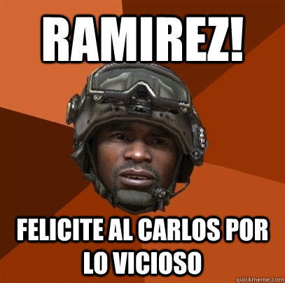 RAMIREZ! FELICITE AL CARLOS POR LO VICIOSO - RAMIREZ! FELICITE AL CARLOS POR LO VICIOSO  RAMIREZ!!