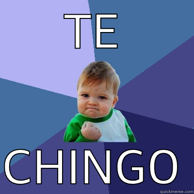 TE CHINGO Success Kid