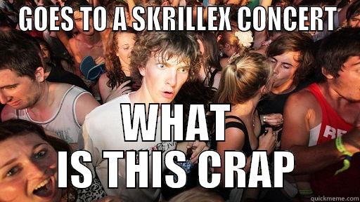 GOES TO A SKRILLEX CONCERT WHAT IS THIS CRAP Sudden Clarity Clarence