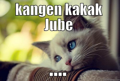 KANGEN KAKAK JUBE .... First World Problems Cat