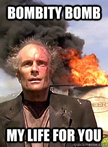 Bombity bomb My life for you  Trashcan Man