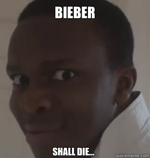 Bieber shall die...  KSIolajidebt