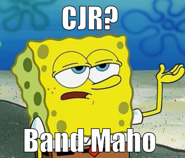 CJR? BAND MAHO Tough Spongebob