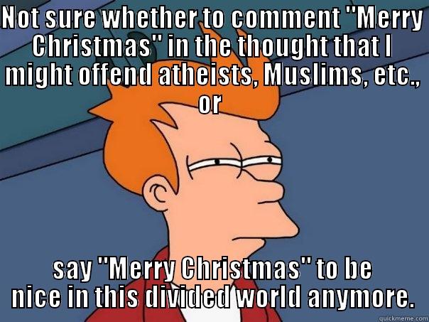 NOT SURE WHETHER TO COMMENT 