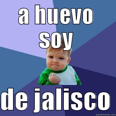 A HUEVO SOY  DE JALISCO Success Kid