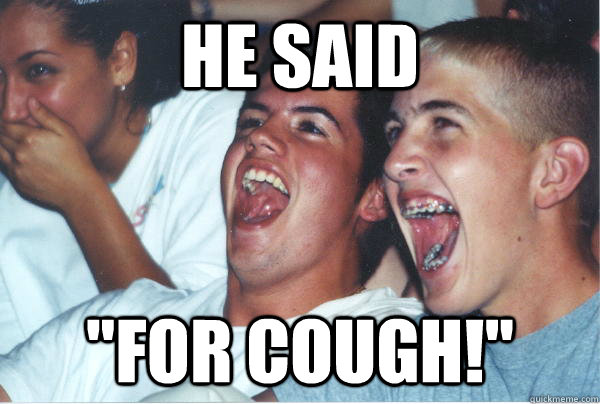 he said 