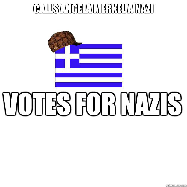 Calls Angela Merkel a Nazi Votes for Nazis  