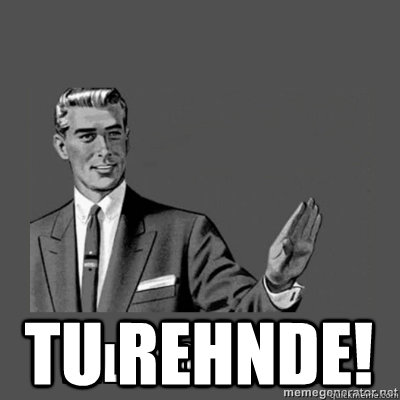  TU REHNDE!  kill yourself