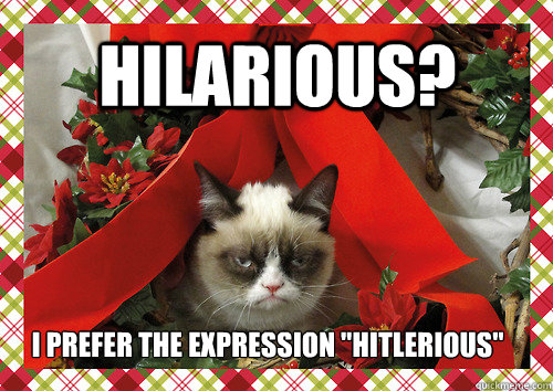 Hilarious? I prefer the expression 