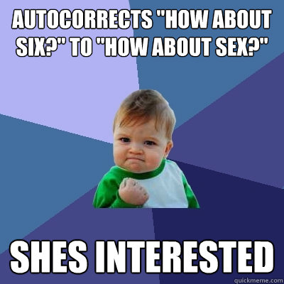 autocorrects 