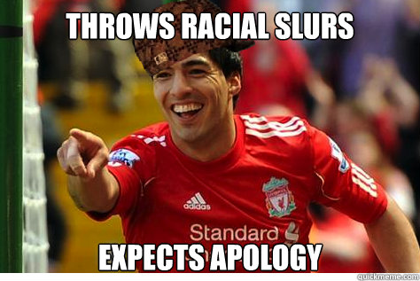 throws racial slurs expects apology  