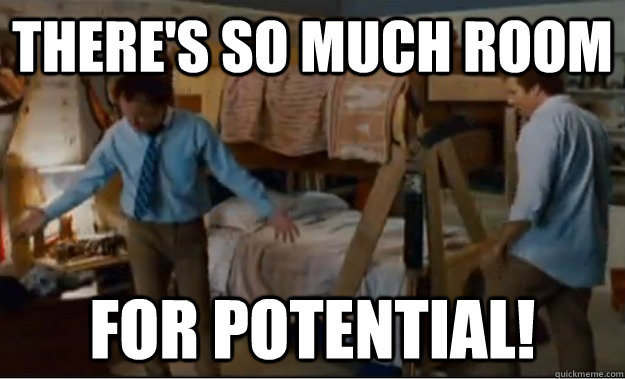 there's so much room for potential!  Stepbrothers Activities