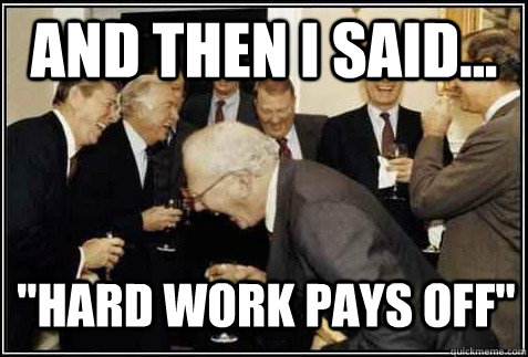 and then i said... 