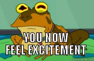  YOU NOW FEEL EXCITEMENT Misc