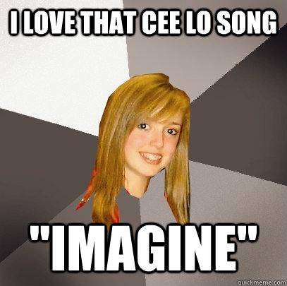 I LOVE THAT CEE LO SONG 