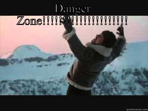DANGER ZONE!!!!!!!!!!!!!!!!!!!!!  Misc