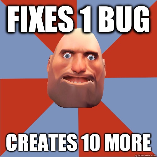 Fixes 1 bug Creates 10 more  TF2 Logic
