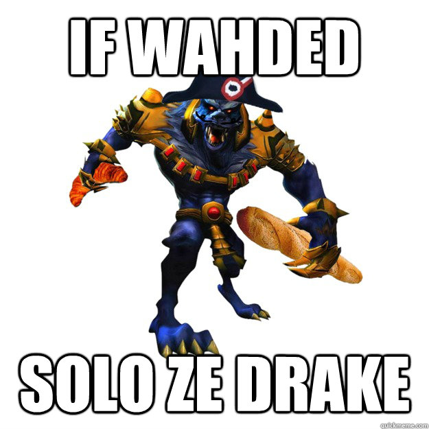 if wahded solo ze drake  Crvor Warwich