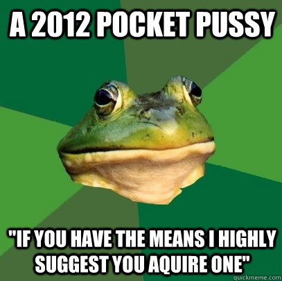 a 2012 pocket pussy 