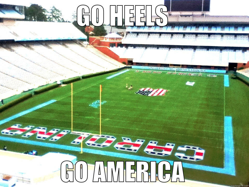 Military Appreciation Turf - GO HEELS GO AMERICA Misc