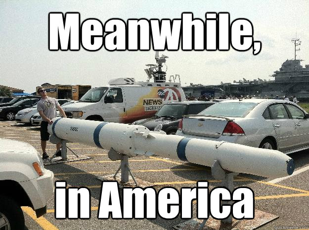Meanwhile,  in America - Meanwhile,  in America  Torpedo Schlong