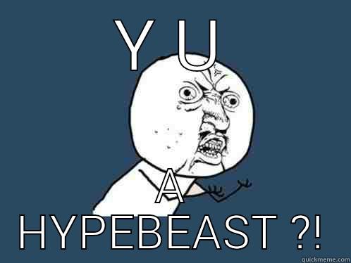 Y U A HYPEBEAST ?! Y U No