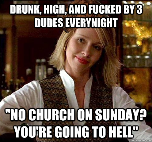 Drunk, high, and fucked by 3 dudes everynight 